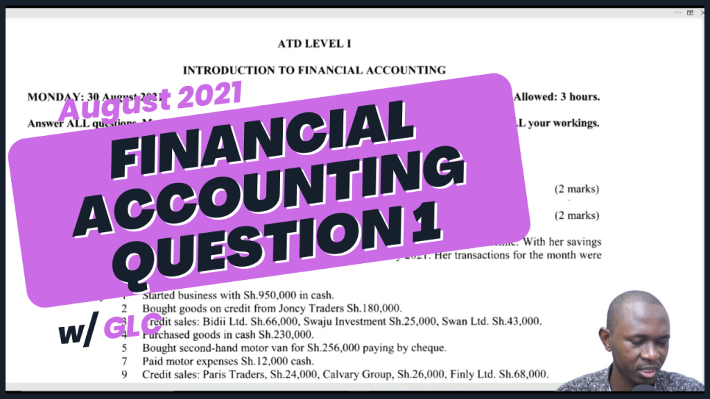 ATD INTRODUCTION TO FINANCIAL ACCOUNTING AUGUST 2021 Q1