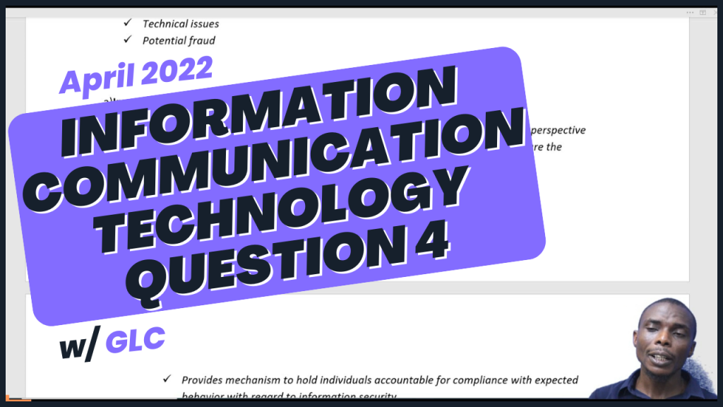 CPA INFORMATION COMMUNICATION TECHNOLOGY APRIL 2022 Q4