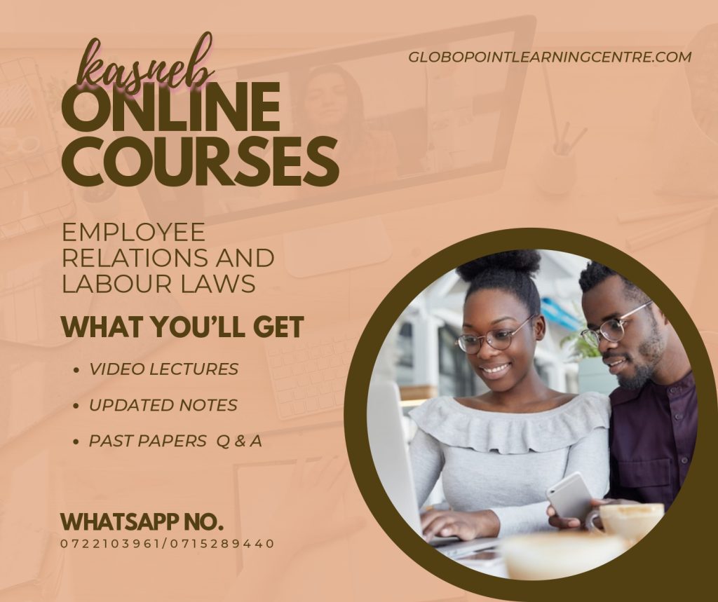 Employee Relations and Labour Laws