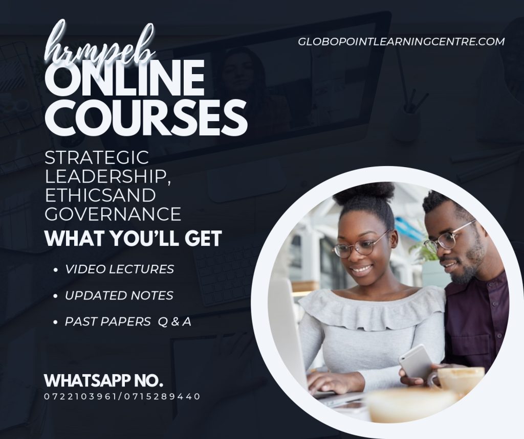 Strategic Leadership, Ethics And Governance