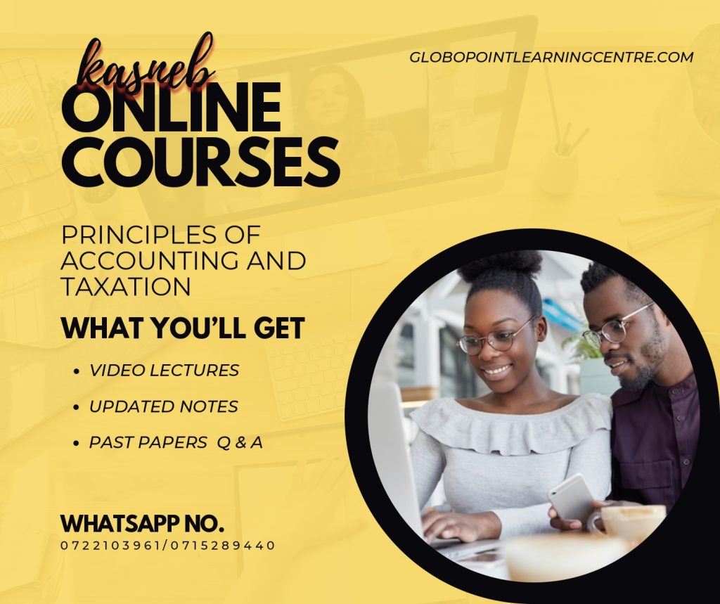 Principles of Accounting and Taxation