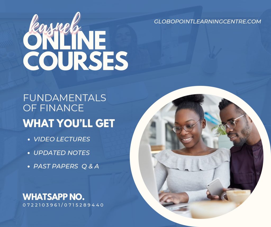 Fundamentals of Finance